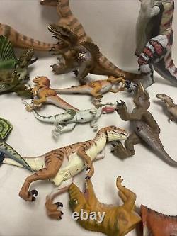 Jurassic park dinosaur lot Vintage Parts Repair Chaos Effect T Rex