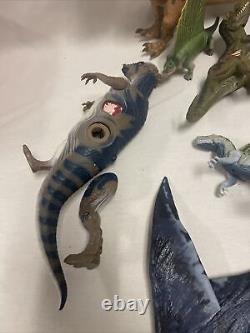 Jurassic park dinosaur lot Vintage Parts Repair Chaos Effect T Rex