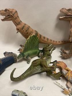 Jurassic park dinosaur lot Vintage Parts Repair Chaos Effect T Rex