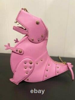 Kate Spade Whimsies Rare Pink T-Rex Dinosaur Purse