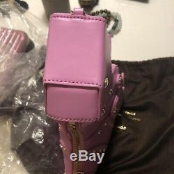 Kate Spade Whimsies T Rex Dinosaur Crossbody Bag Pink Leather Cute