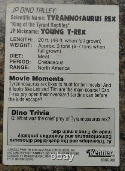 Kenner Jurassic Park Series 2 Young Tyrannosaurus Rex JP 06 1994 SUPER RARE