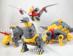 Kids Boy Toy MFT Mechine Dinosaurs Dinobots 5.5 Deformable Robot Figures T-Rex