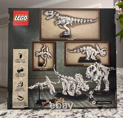LEGO 21320 2019 Ideas Dinosaur Fossils Museum T Rex Triceratops Retired HTF