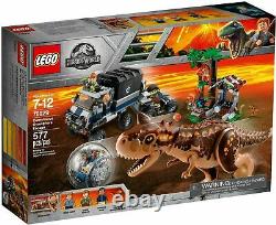 LEGO 75929 Jurassic Park World Carnotaurus Gyrosphere Escape Trex NIB Sealed