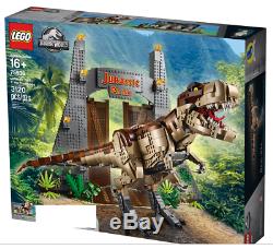 LEGO 75936 Jurassic Park T-Rex Rampage Brand New in hand NO MINIFIGURES NO BOX