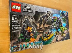 LEGO 75938 Jurassic World T. Rex vs Dino-Mech Battle 716pcs BRAND NEW SEALED