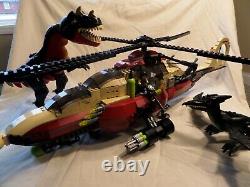 LEGO Dino Attack T-1 Typhoon vs. T-Rex (7477) Complete w Instr/No Box + Bonus