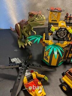 LEGO Dino Defense HQ 5887 96% Complete T-Rex Coelophysis Tyrannosaurus HTF 2012