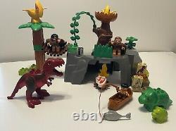 LEGO Duplo 5598 Dino Valley World Stone Age Dinosaur T Rex Retired