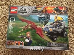 LEGO JURASSIC WORLD LOT 75932 10758 75926 VELOCIRAPTOR T Rex Breakout Pteranodon