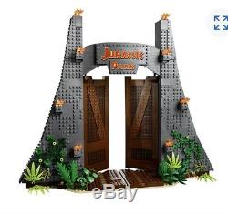 LEGO Jurassic Park Rampage GATE + Minifigures (NO T-Rex Included) from 75936