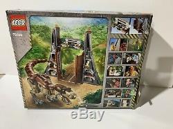 LEGO Jurassic Park T-Rex Rampage 75936, Dinosaur, Movie, Sealed Bags Smashed Box