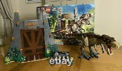 LEGO Jurassic Park T. Rex Rampage 75936 NO INSTRUCTIONS Bricks 100% Complete