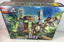 LEGO Jurassic Park T-Rex Rampage Building Kit 75936