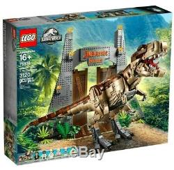 LEGO Jurassic Park T. Rex Rampage Exclusive 75936 Officially Licensed NIB/Sealed
