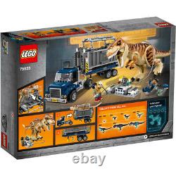 LEGO Jurassic World (75933) T. Rex Transport (Brand New & Factory Sealed)