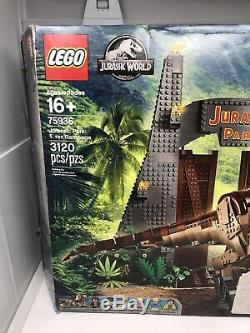 LEGO Jurassic World 75936 Jurassic Park T. Rex Rampage Read Description