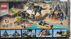 LEGO Jurassic World 75938 T. Rex vs Dino-Mech Battle NEW Sealed -Dinosaur Boat