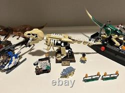 LEGO Jurassic World Camp Cretaceous 76939 76940 76942 76941 Full Set EUC T-Rex