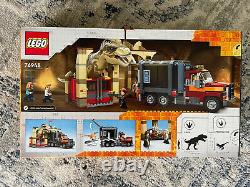 LEGO Jurassic World Dominion T. Rex & Atrociraptor Dinosaur Breakout Lego 76948