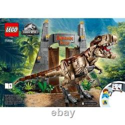 LEGO Jurassic World Jurassic Park T. Rex Rampage 75936 Brand New Sealed