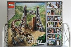 LEGO Jurassic World Jurassic Park T. Rex Rampage 75936 Building Kit New RETIRED