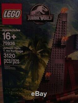 LEGO Jurassic World Jurassic Park T. Rex Rampage Set (75936) NEW IN BOX