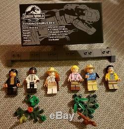 LEGO Jurassic World Jurassic Park T. Rex Rampage Set (75936) USED