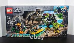 LEGO Jurassic World T REX VS DINO MECH BATTLE 75938 Dinosaur Velociraptor SEALED