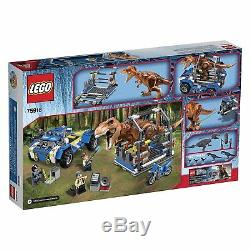 LEGO Jurassic World -T. Rex Tracker 75918 Raptor Rampage 75917 & Ambush 75916 NEW