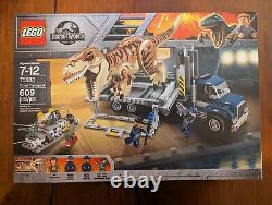 LEGO Jurassic World T. Rex Transport 75933 Retired! New & Sealed! FREE SHIP