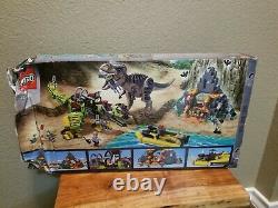 LEGO Jurassic World T Rex vs Dino-Mech Battle (75938), Open Box