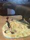 Lara croft tomb raider atlas eidos edition statue t-rex dinosaur figurine core