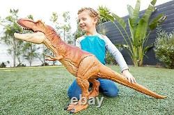 Large Dinosaur Toy T Rex Jurassic World Super Colossal Tyrannosaurus Kids Figure