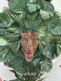 Large Tyrannosaurus Rex Dinosaur Head Wall Sculpture Bust Taxidemy Jurassic Park