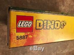 Lego 5887 DINO Defense HQ T-Rex Helicopter Retired New Sealed in Box