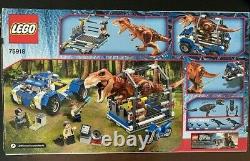 Lego 75918 Jurassic World T Rex Tracker Retired NISB (Box Damage)