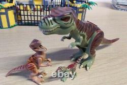 Lego Dino 5887 Defence HQ Rare Dinosaur T Rex Baby Raptor 2/3 Instructions