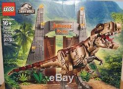 Lego Jurassic Park T. Rex Rampage NO MINIFIGURES Set 75936 Gate Dino NIB 2019