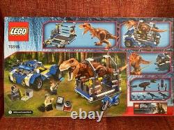 Lego Jurassic World 75918 T. Rex Tracker New Sealed Retired Rare Set