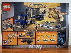 Lego Jurassic World 75933 T REX TRANSPORT NEW SEALED RETIRED