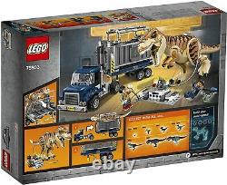 Lego Jurassic World 75933 T-REX TRANSPORT Trex Dinosaur Park Baby Dino Zia NEW