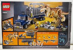 Lego Jurassic World #75933 T. Rex Transport ZIA RODRIGUEZ BABY DINO T REX GUARD
