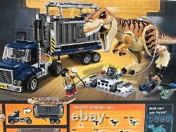 Lego Jurassic World Fallen Kingdom T. Rex Transport Set 75933 Hard To Find