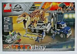 Lego Jurassic World Set 75933 T. Rex Transport New In Factory Sealed Damaged Box