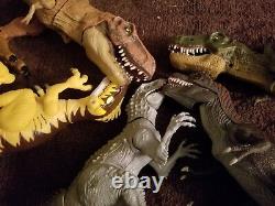 Lot 5 Jurassic park Jurassic world Dinosaur T. Rex Free shipping