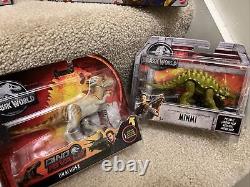 Lot Dinosaurs, ? New, Minmi, Allosaurus, T-Rex, Jurassic World, 8 Sets