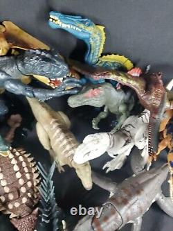 Lot Jurassic World Park Dinosaur Action Figures Some Vtg Collection Huge Dino