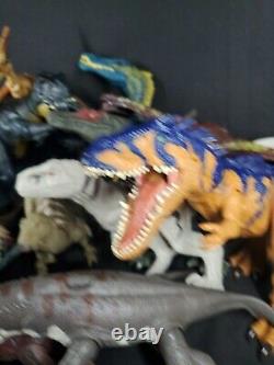 Lot Jurassic World Park Dinosaur Action Figures Some Vtg Collection Huge Dino